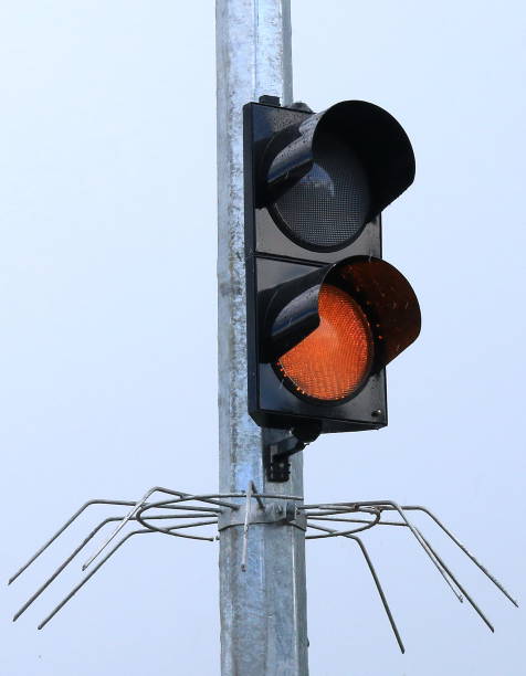 istock Traffic light on the side of the road 2197715338