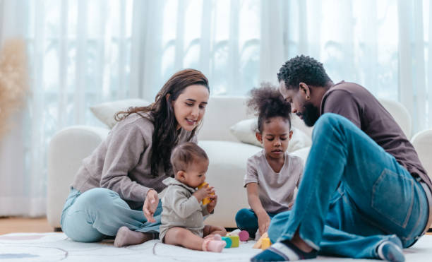 istock Multicultural Family Bonding at Home 2197721888