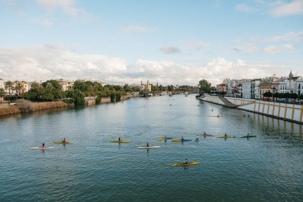 Guadalquivir river in Seville, Spain