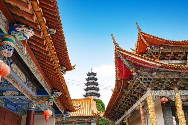 istock Baohua Buddhist Temple in Gejiu Laoyinshan 2197736928