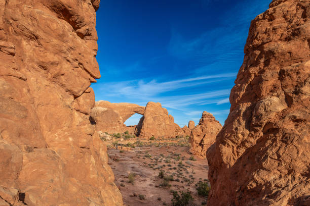istock Arches National Park Scenic View Utah Mountains 2197750442
