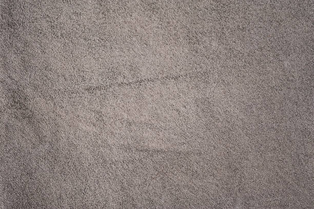 istock Gray suede leather macro photo as background. 2197751710
