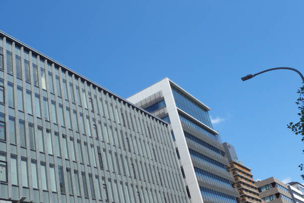 istock Building and blue sky in Japan 2197752403