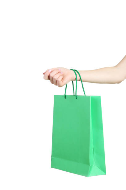 Women With Shopping Bags Walk Around In The City