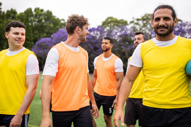 istock Soccer Players Heading to Locker Room After Practice 2197753333