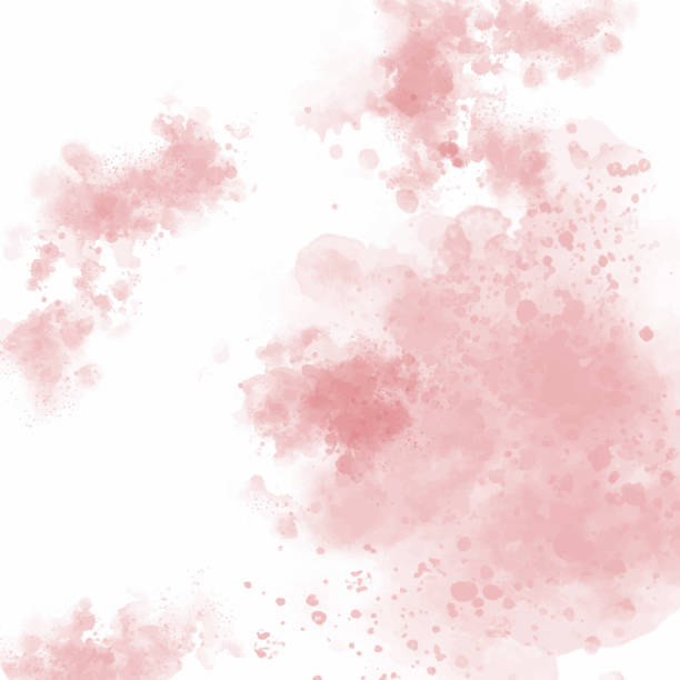 istock Watercolor stains on a white background. Watercolor background, wallpaper, postcard. Vector. Trace. 2197765691