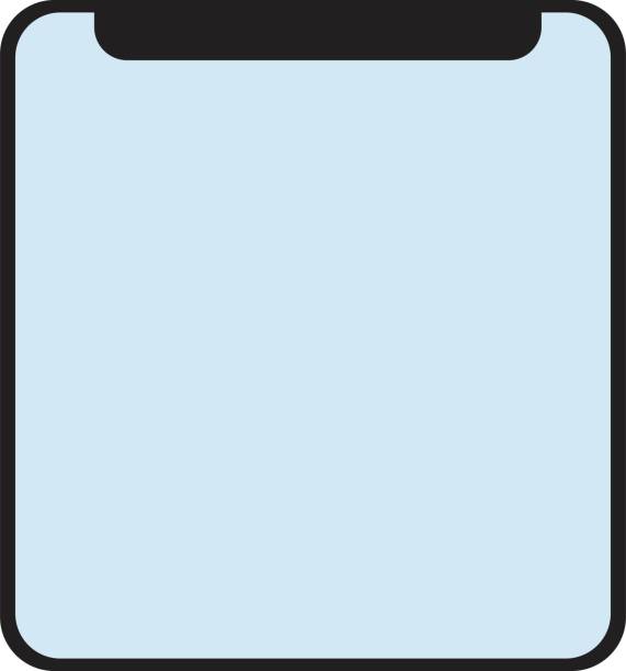 istock sky blue Refrigerators flat icon. Fridge types, freezer, wine cooler, commercial major appliance, refrigerated display case. Thin linear signs for household equipment shop, isolated on white background. 2197765765