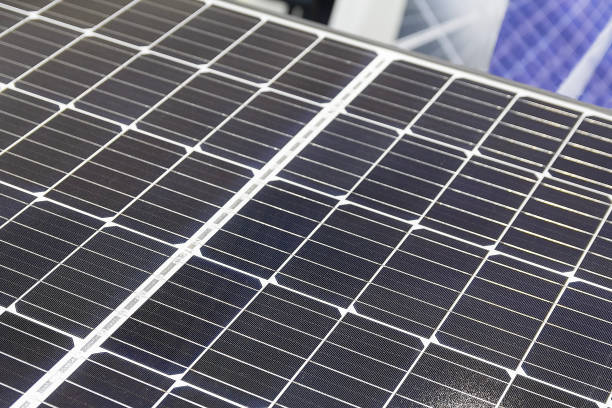 istock New solar panels on the showcase close-up 2197766244
