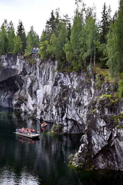 istock Ruskeala Marble Canyon at summer, Russia 2197767284