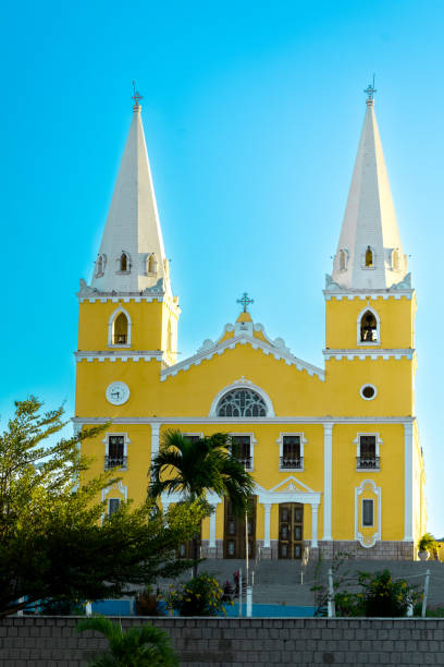 istock Yellow Church 2197771360