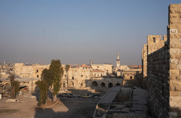 View from the Citadel in Damascus, Syria