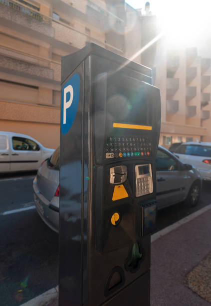 istock Parking Meter on a Sunny Street. 2197786077