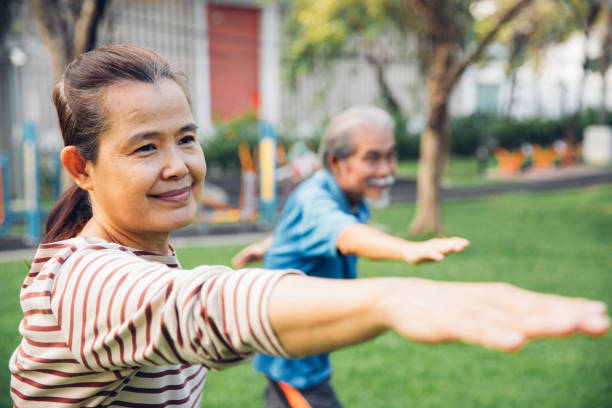 istock Senior couple wellbeing 2197786992