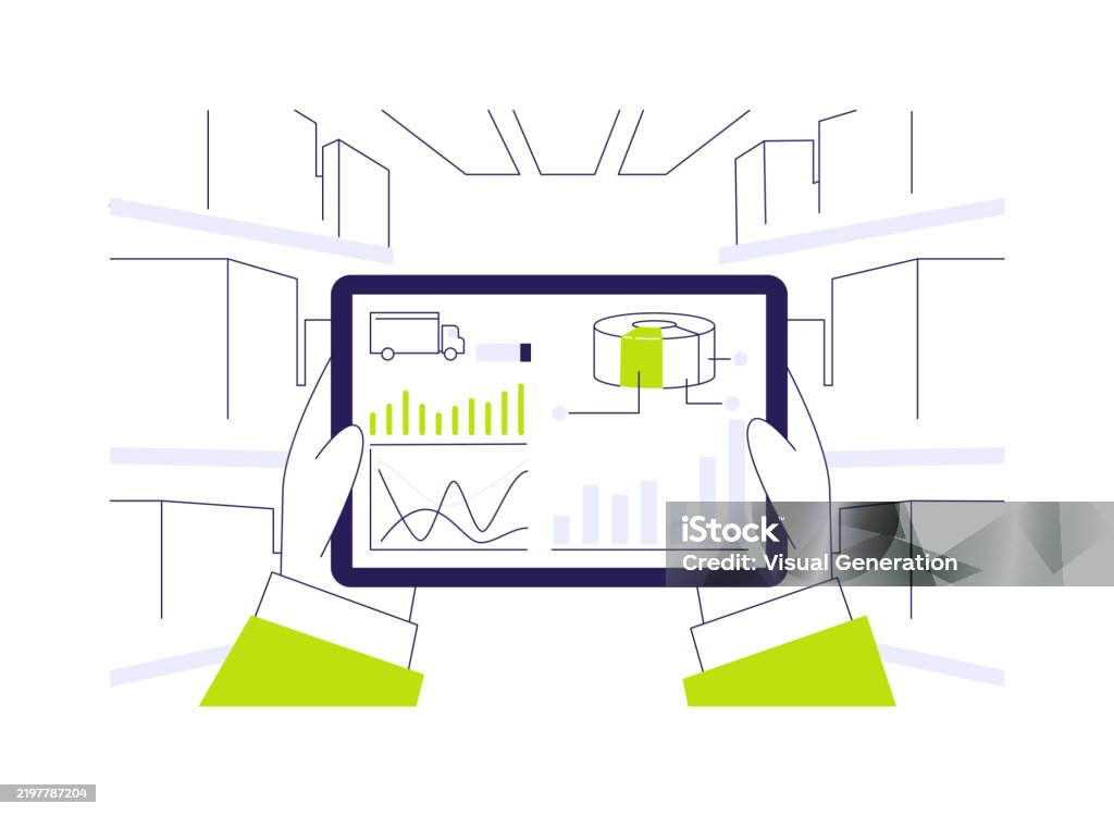 Reports And Analytics Abstract Concept Vector Illustration Stock ...