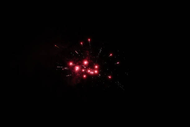 istock Small amatuer new years firework shooting fireworks. 2197796256
