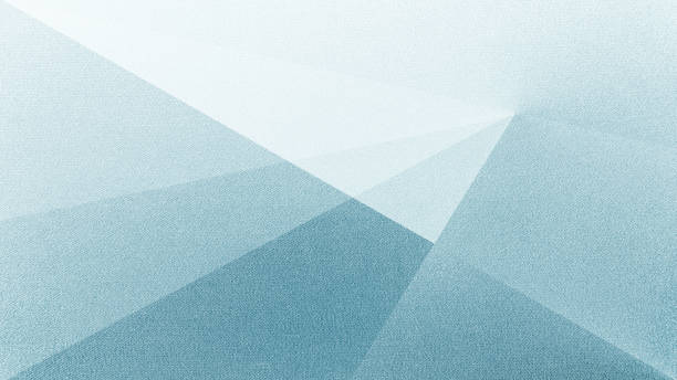 Light pastel soft pale dusty gray blue green turquoise cyan silver white abstract pattern background. Geometric. Line stripe angle triangle. Color gradient.Noise grain.