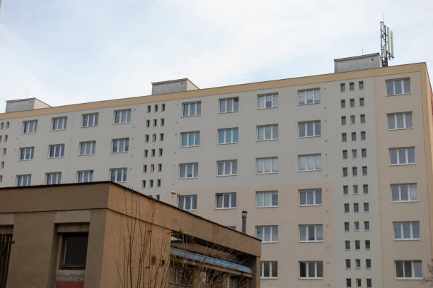 istock A large multistory building has many windows and a tower on top 2197821839