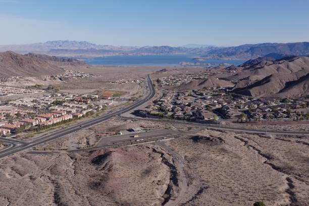 istock Drone View of Boulder City, NV 2197822645