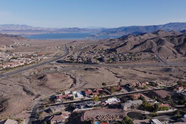 istock Drone View of Boulder City, NV 2197822654