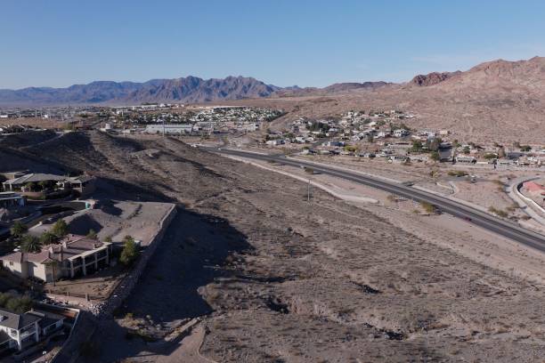 istock Drone View of Boulder City, NV 2197822655