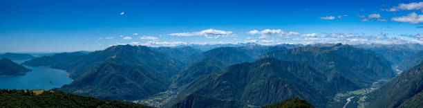 The photo was taken from Cima della Trosa