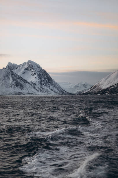 istock Winter Landscape at the Fjord's Edge 2197841752