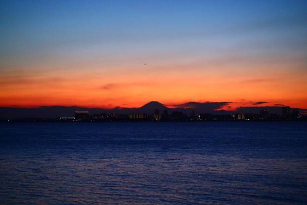 istock Mt.Fuji from Tokyo Bay 2197871793