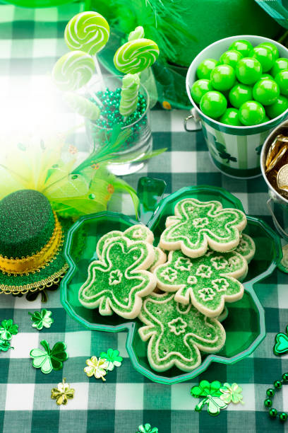 istock St. Patricks Day party with cookies 2197879104