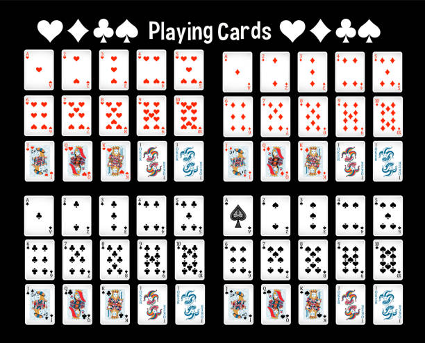 istock Illustration of a full deck of playing cards 2197886422