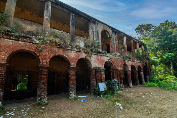 istock Old Ruin of Nilkuthi, British Era Bengali Architecture 2197886849