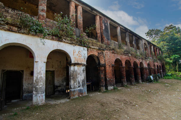 istock Old Ruin of Nilkuthi, British Era Bengali Architecture 2197886852