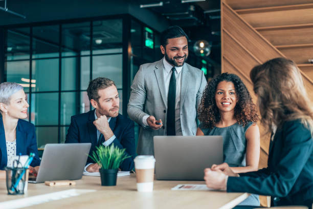 istock Collaborative Team Meeting in a Modern Office 2197888924