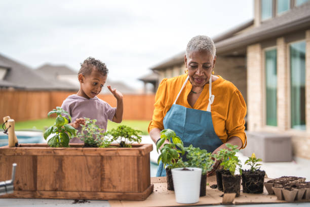 istock Diverse Family Gardening Togetherness 2197891194