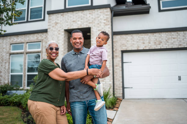 istock Diverse Family Generations Gathered Outside Home 2197891252