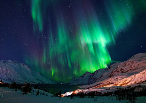 istock Aurora Borealis - Northern Lights 2197894647