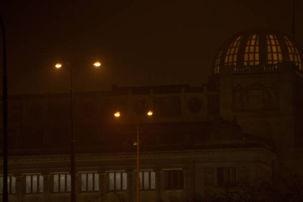 Latvian Parliament called Saeima in the Old Town Riga.