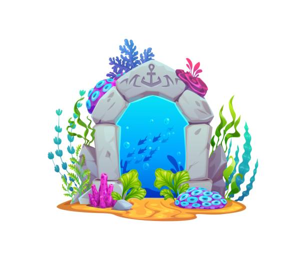 Sea Level Magic 80+ Underwater Diver Cave Entrance Stock Photos, Pictures & Royalty ...