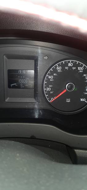 istock A digital odometer reading in a passenger car. 2197915289