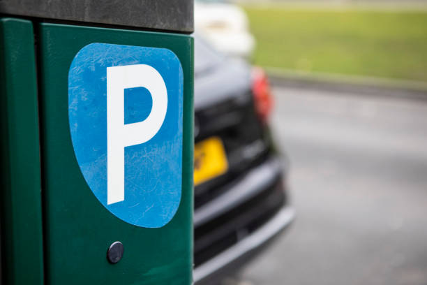 istock Close-up of a parking meter 2197916332