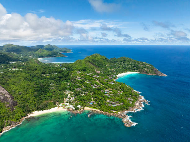 istock Tropical landscape in the Seychelles. 2197917428