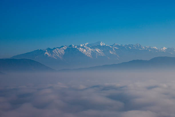 istock Morning view of  Mountain range 2197919545