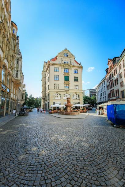 istock European city square with historic architecture. 2197927385