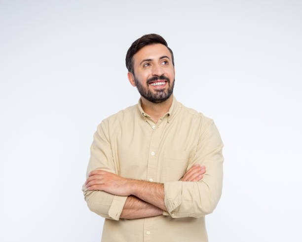 istock Portrait of handsome man 2197930271