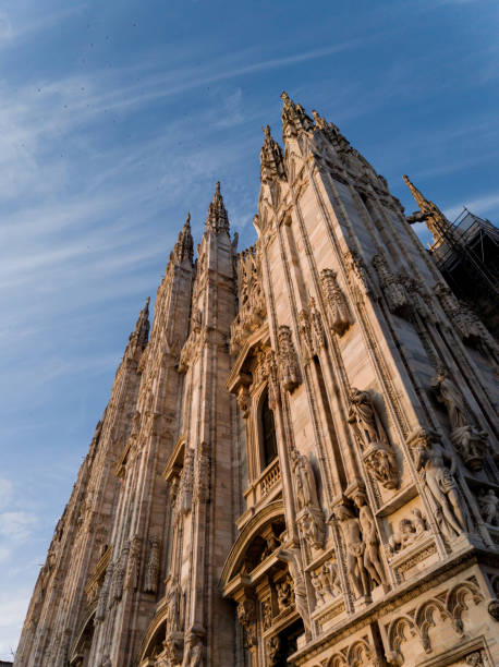 istock famous Duomo cathedral in Milan city 2197932223