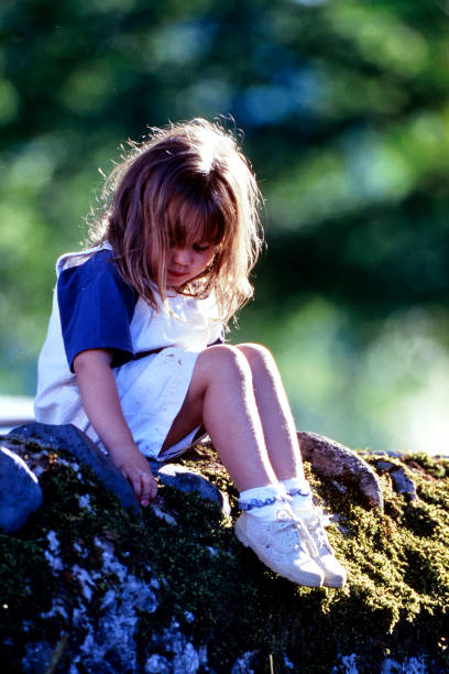 istock Little child girl thinking 2197933377