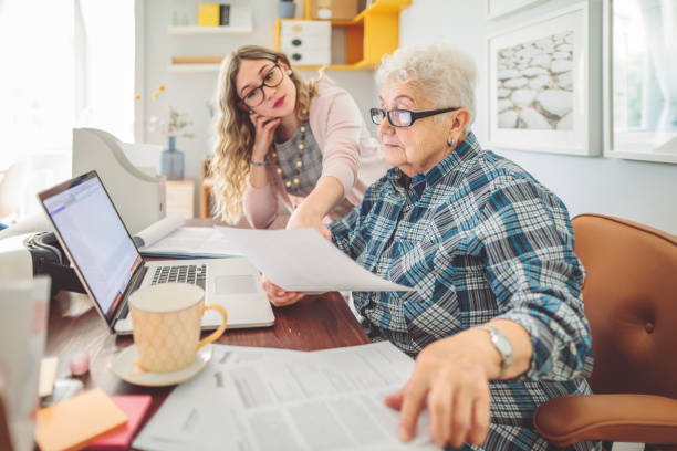istock Grandmother spending time with her granddaughter 2197941871