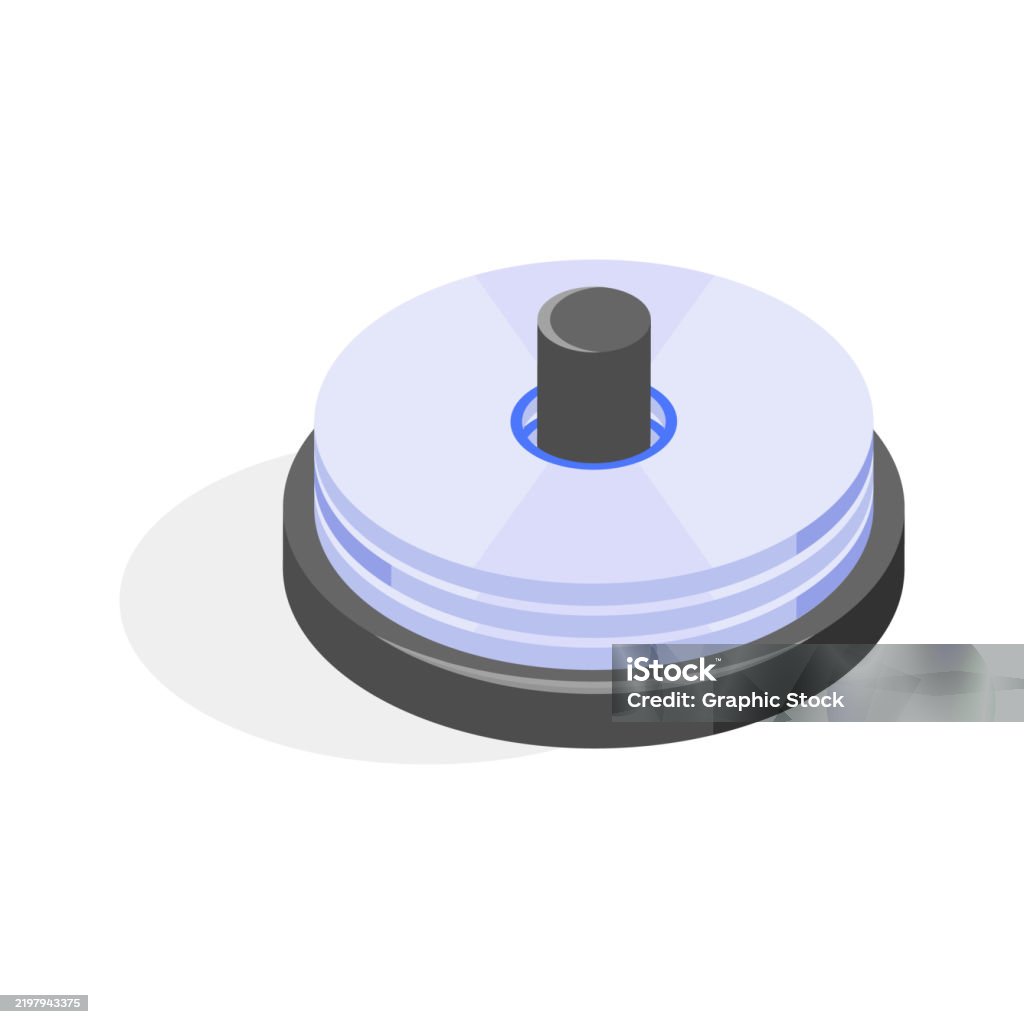 Cd Stack Outline Cd Stack Stock Illustration - Download Image Now - Blank, Compact Disc ...