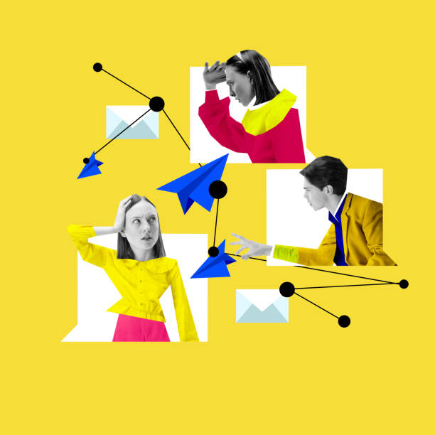 istock People exchanging messages through abstract connections, reflecting online discussions, instant communication and social interactions 2197951724