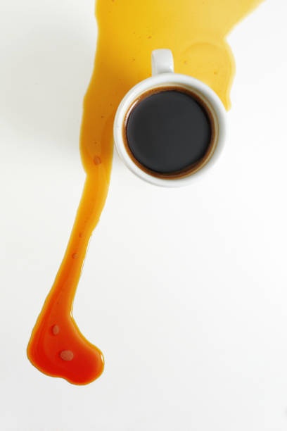 istock Spilled cup of coffee 2197953826