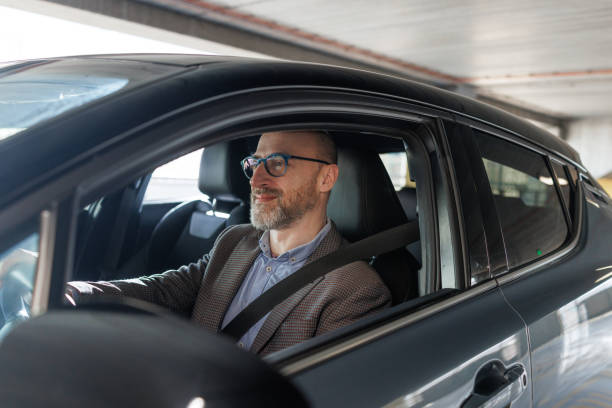 istock A mature man focusing on driving 2197965792